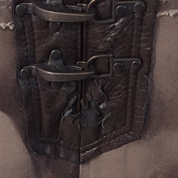 LIP SERVICE Desert Apocalypse Line Pants Brown Beige Size 28 ISO also for SALE - Picture 11 of 15